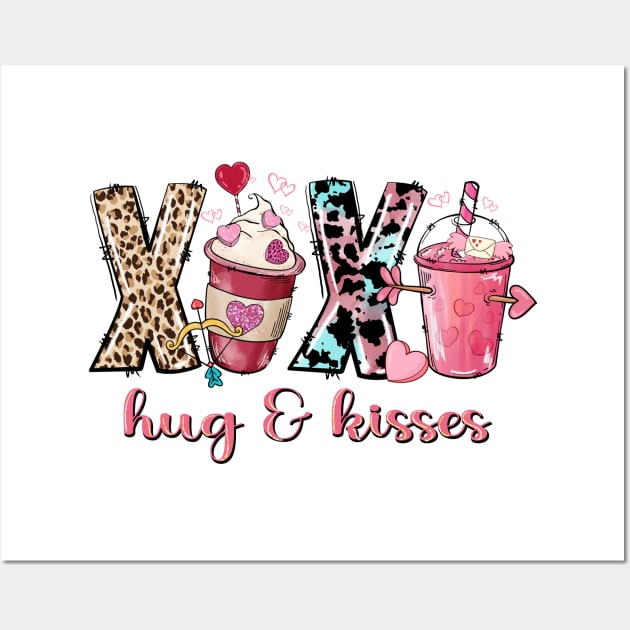 hug and kisses Wall Art by Roxy-Nightshade